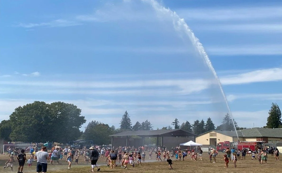 Camas’ Rain in the Park event