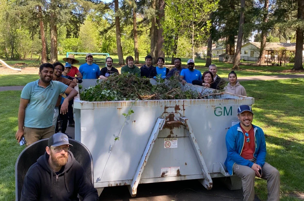 Adopt-A-Park Event at LeRoy Haagen Community Park