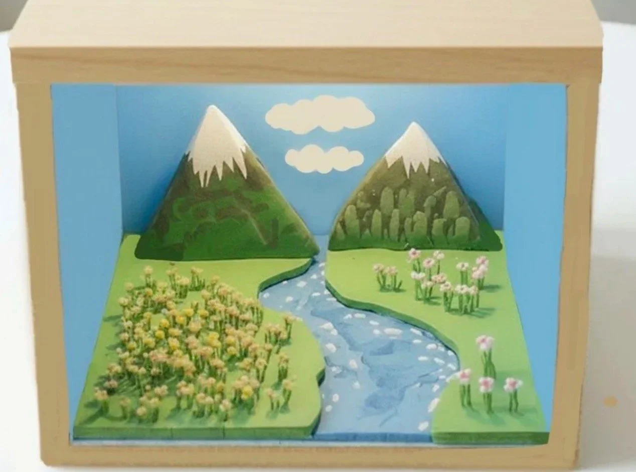CREATE A TINY WORLD: Miniature Shadow Box Workshop with artist LARA BLAIR