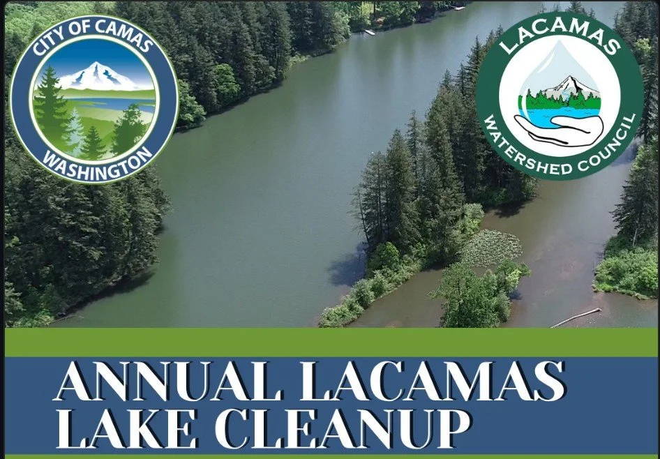 Annual Lacamas Lake Cleanup
