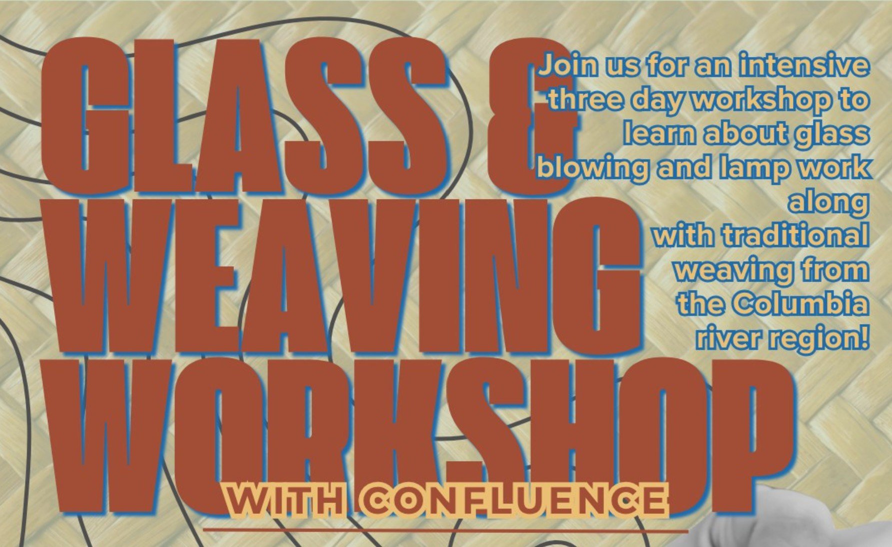 Glass Blowing &amp; Weaving Workshop with Confluence