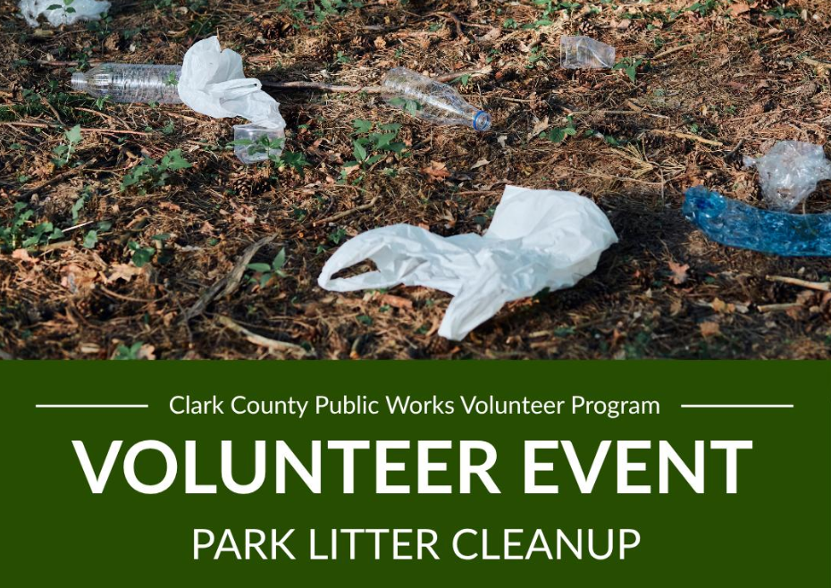 Litter pick up volunteer event