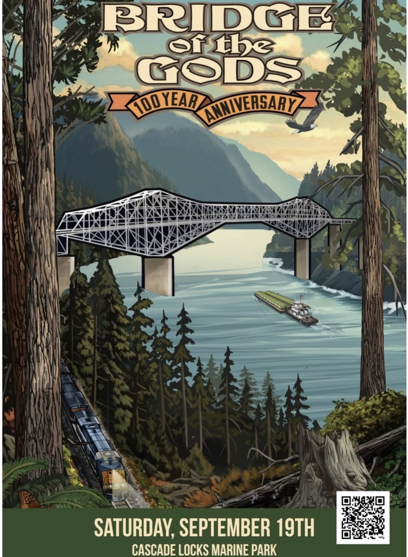 Bridge of the Gods 100 year anniversary celebration