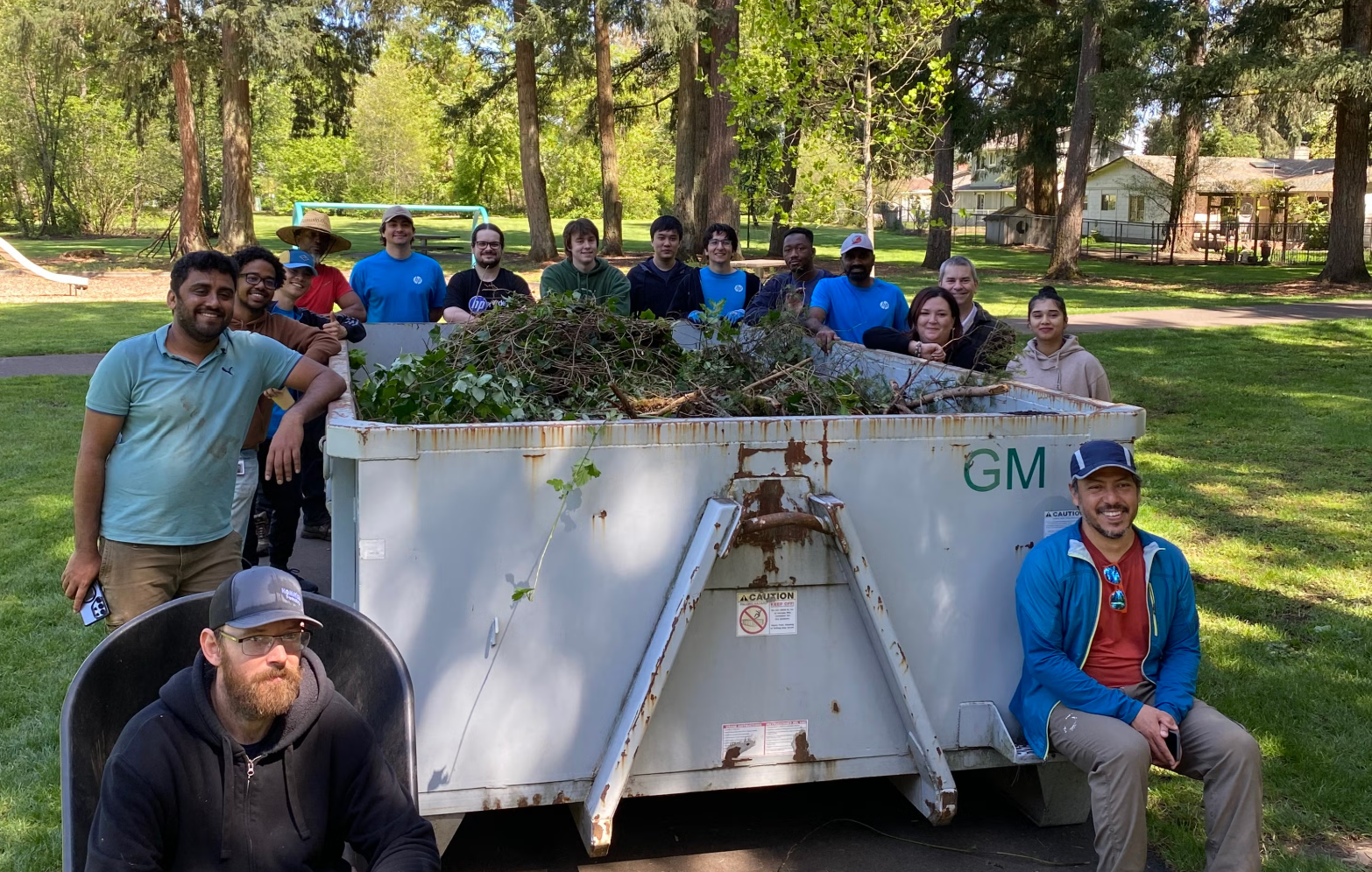 Adopt-A-Park Event at LeRoy Haagen