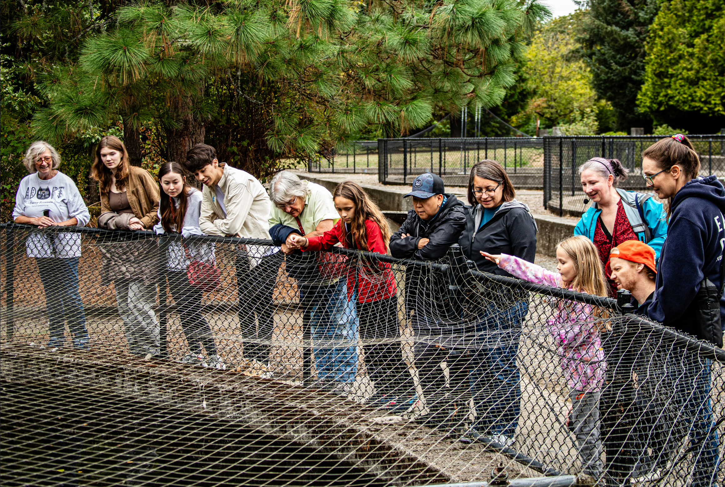 Hatchery Tour at Columbia Springs