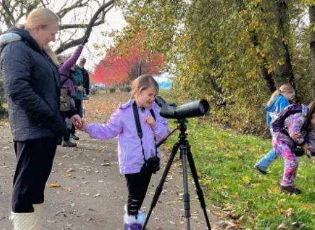 Vancouver Audubon Society’s Young Birders at BirdFest