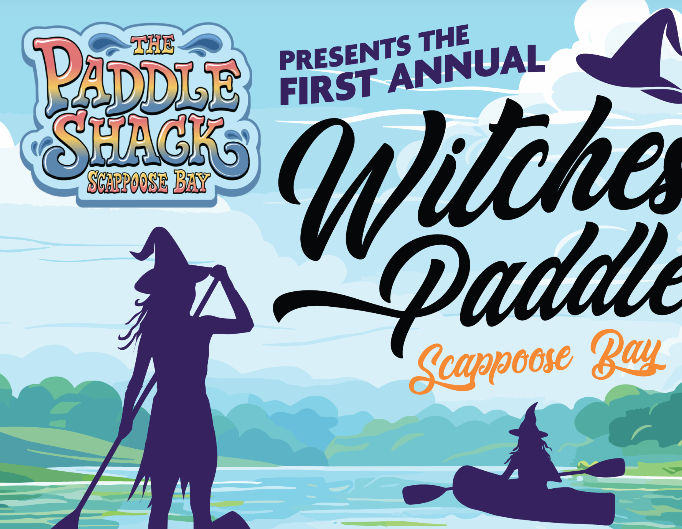 ROAD TRIP: 1st Annual Witches Paddle at Scappoose Bay