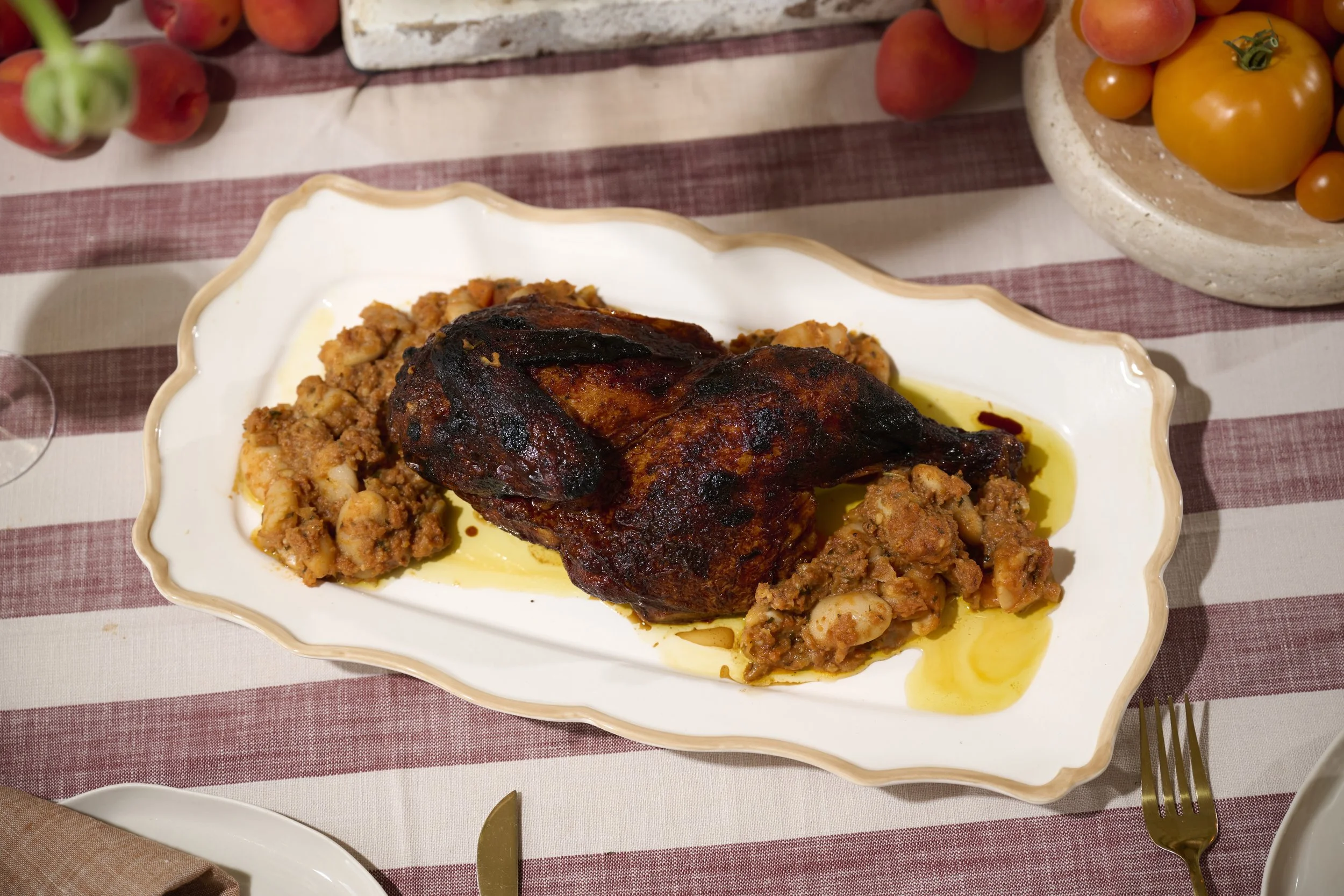 ‘Nduja Marinated Chicken