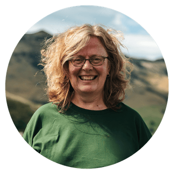 A headshot of Forest Management Group's Sarah Helleur