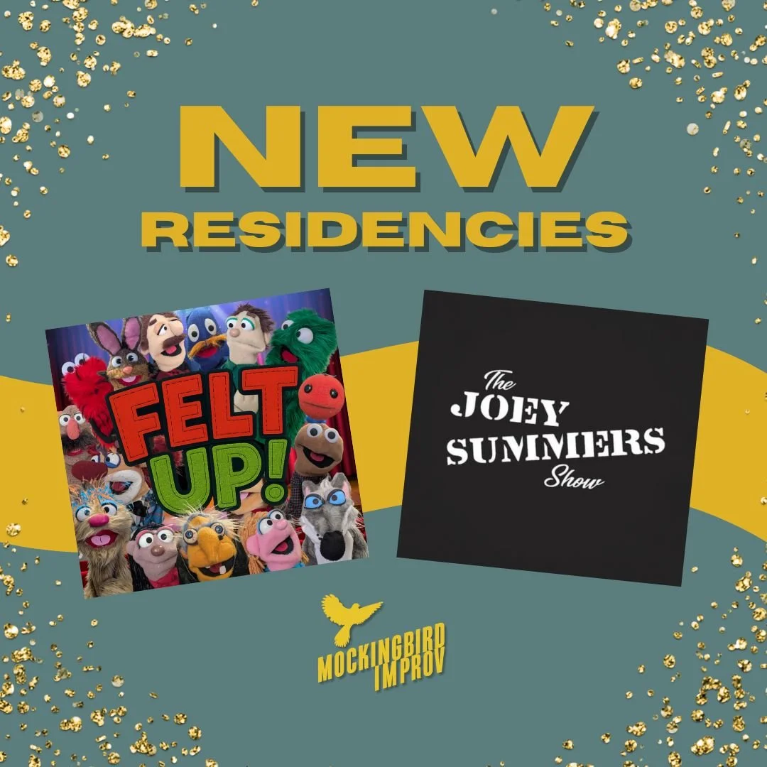 We welcome two new resident teams to Sunday night! @feltup_improv and @joeysummersshow - This Sunday November2nd The Joey Summers Show will appear with a special guest team. Let's hear it for San Diego #improv! Tickets in all the usual places...