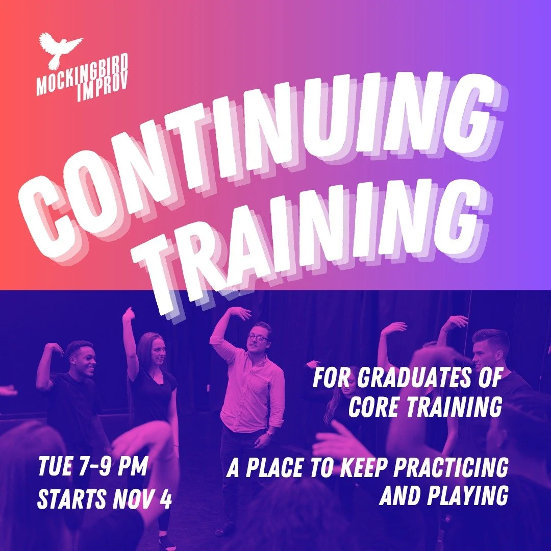 Graduates of our Core Training program can continue their journey in the Continuing Training Class. This class meets weekly on Tuesdays 7:00 - 9:00 PM Start at any time- ongoing by monthly subscription. Learn more and register at link in bio!