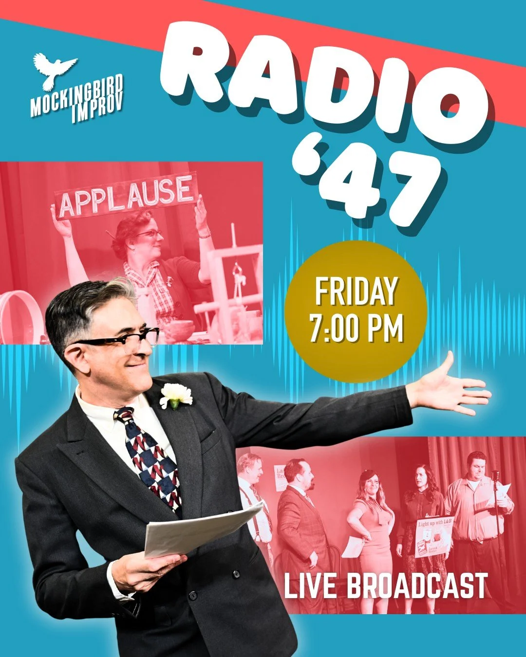 YOU have a date with ADVENTURE this Friday at 7! 
#sandiegoimprov #sandiegocomedy #ntcartsdistrict #libertystationsandiego #otr