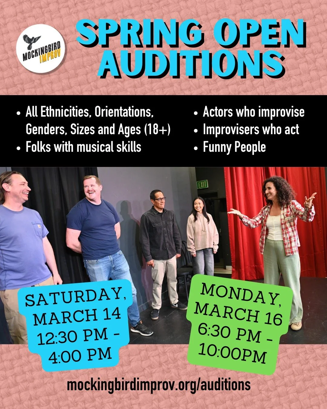 It's that time again! Register at Auditions link in tree :) 🌳