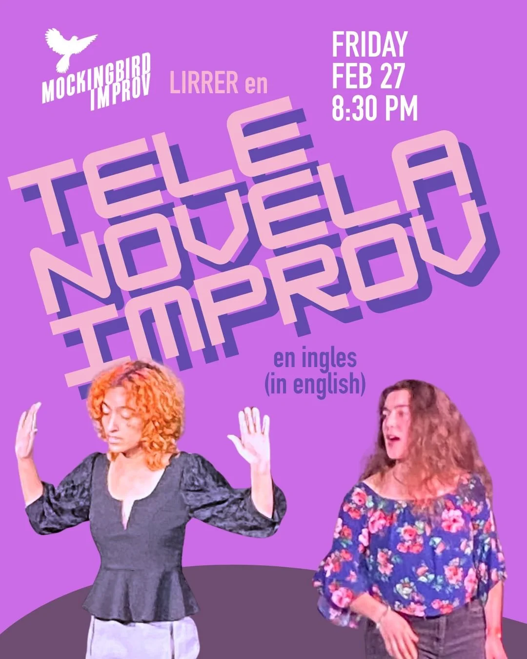 All the loves, the fights, the emotional breakdowns of your fave telenovela but LIVE and 100% improvised!! Tickets in Bio / Link Tree

#sandiegoimprov #sandiegofridaynightfun #livedrama #improvcomedy #latinxcomedy #libertystationsandiego #ntcartsdist