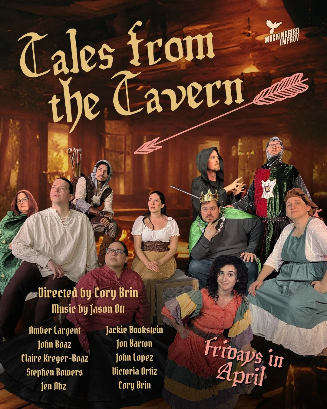 TOMORROW NIGHT @ 7:00 PM! 
Ticket link in tree

#medeival #fantasy #medeivallfantasy #fantasyquest #sandiegoimprov #sandiegotheater #dungeonsanddragons #tolkeinfans #libertystationsandiego #ntcartsdistrictsandiego