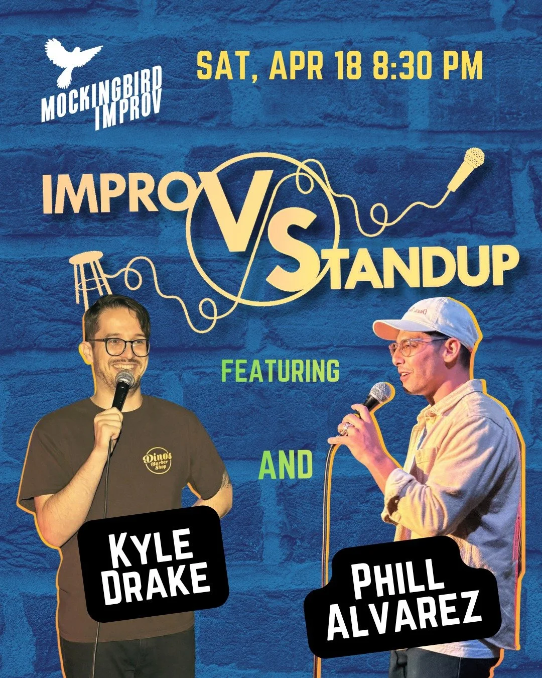 Tickets at link in tree 🌳 
or https://www.mockingbirdimprov.org/tickets

#sandiegocomedyscene #sandiegoimprov #libertystationsandiego