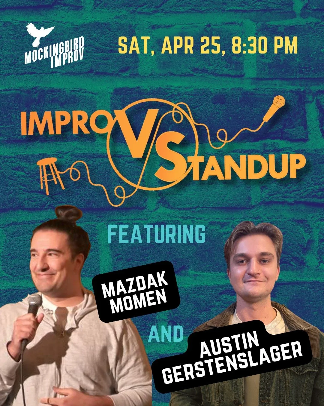 Saturday Night @ Mockingbird Improv!  Tix link in tree 🌳 
@mazdakcomedy @austingerstenslager 
#sandiegocomedyscene #libertystationsandiego #ntcartsdistrictsandiego #sandiegosaturdaynight