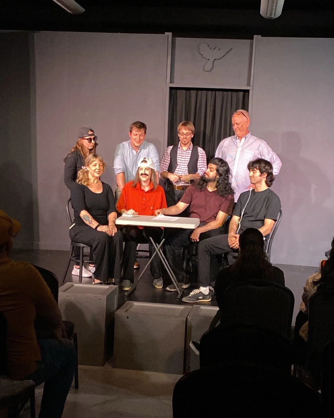 Sketch Writing Student Show!! Congrats to these new student writers / performers that had our audience in stitches. Thanks to instructor, Jacob Rozansky too. Woooooooop!