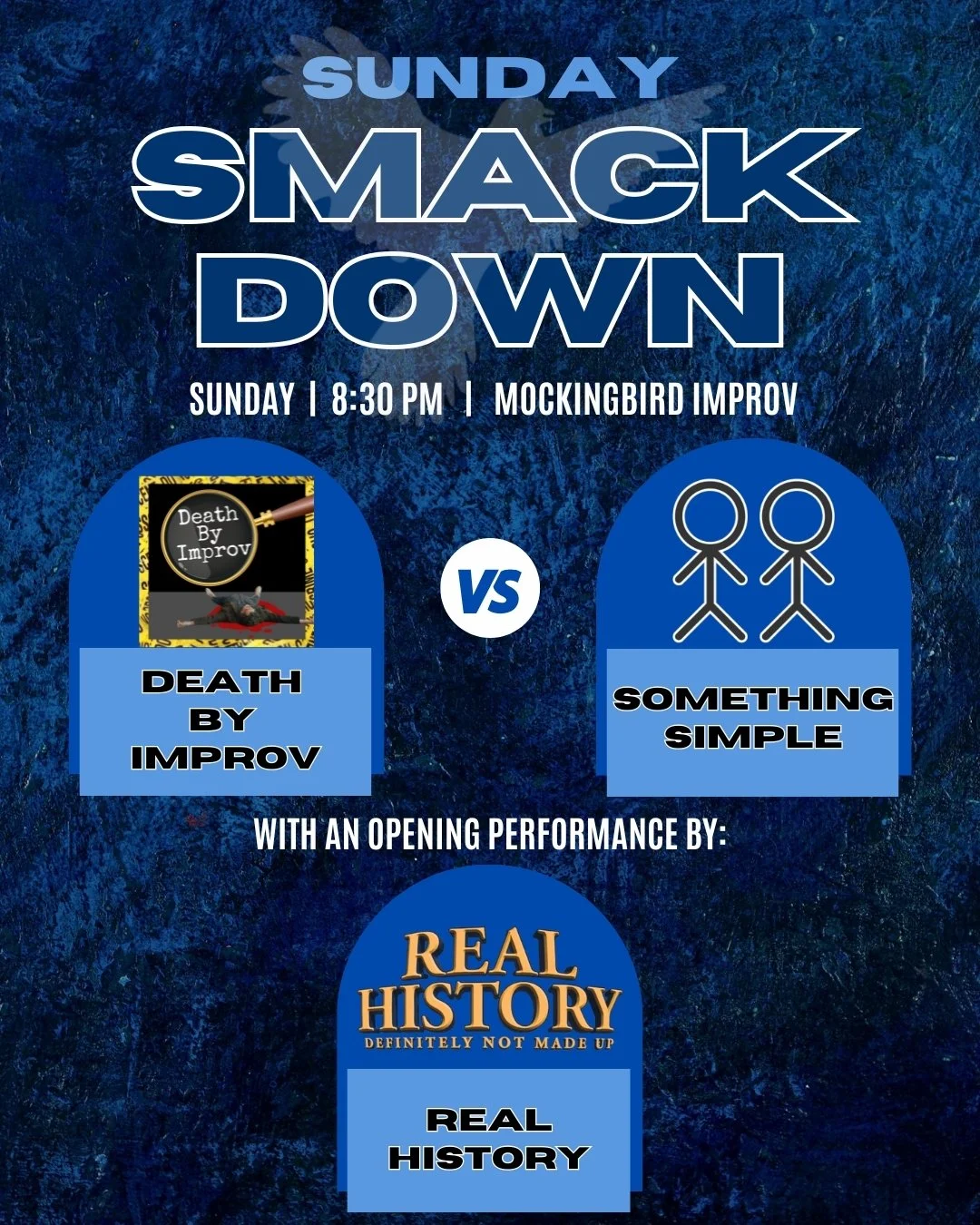 Ticket link in tree or https://www.mockingbirdimprov.org/tickets
#sundayfun #sandiegocomedy #sandeigoimprov