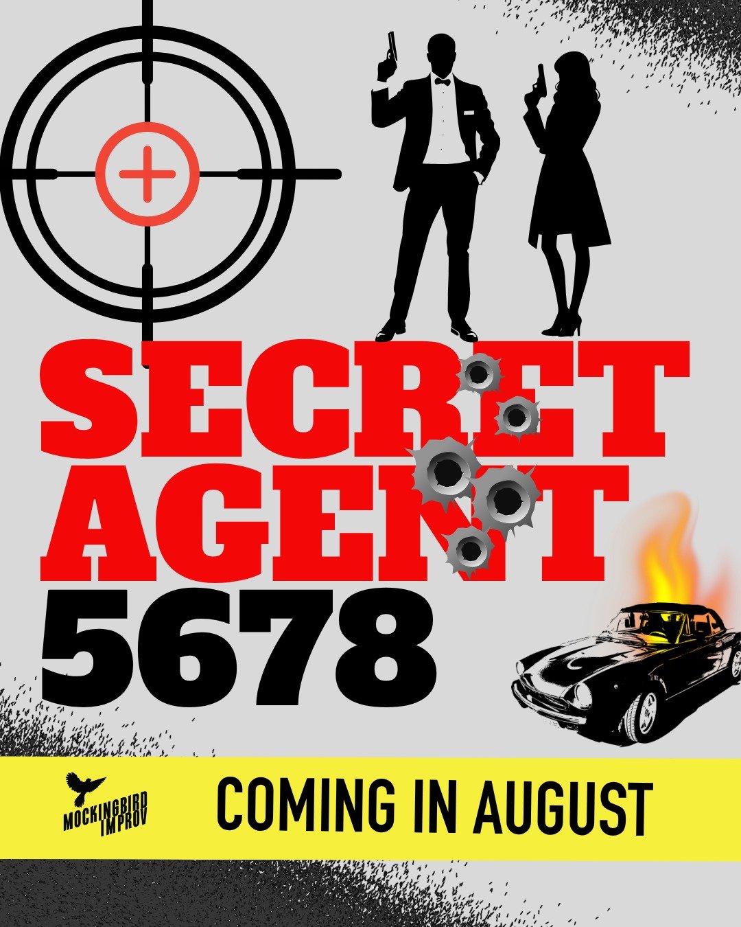 Mockingbird's next seasonal show is a spy adventure directed by Jack Jernigan of Love Can Suck and Point of Passion renown! Coming in August...

#spy #espionage #improvcomedy #sandiegoimprov #1960s #libertystationsandiego #artsdistrictlibertystation