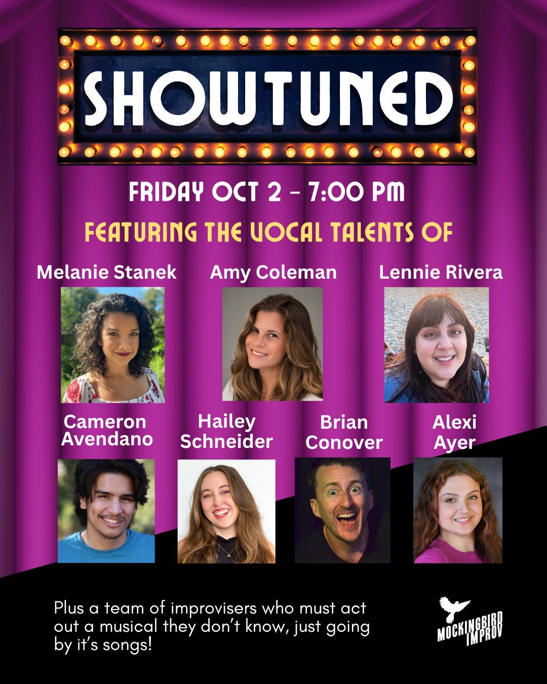 Tickets at link tree or at: mockingbirdimprov.org/tickets
#vocal #sandiegosingers #sandiegomusicaltheater #artsdistrictlibertystation