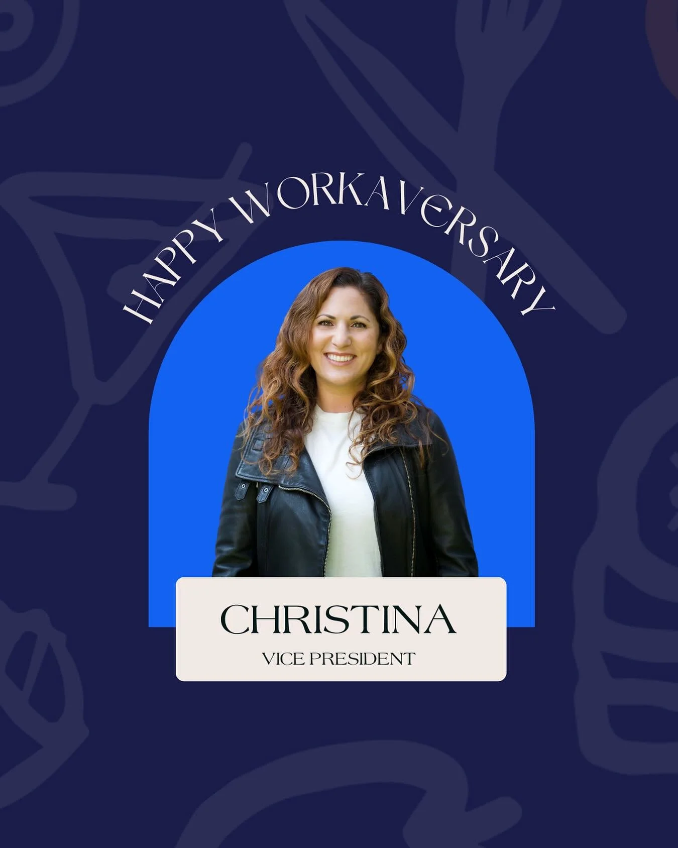 Happy workaversary to our incredible Vice President, Christina! 🥳

Christina&rsquo;s passion for helping clients and colleagues succeed shines through everything that she works on. Congrats on four years, and we&rsquo;re so lucky to work with you ev