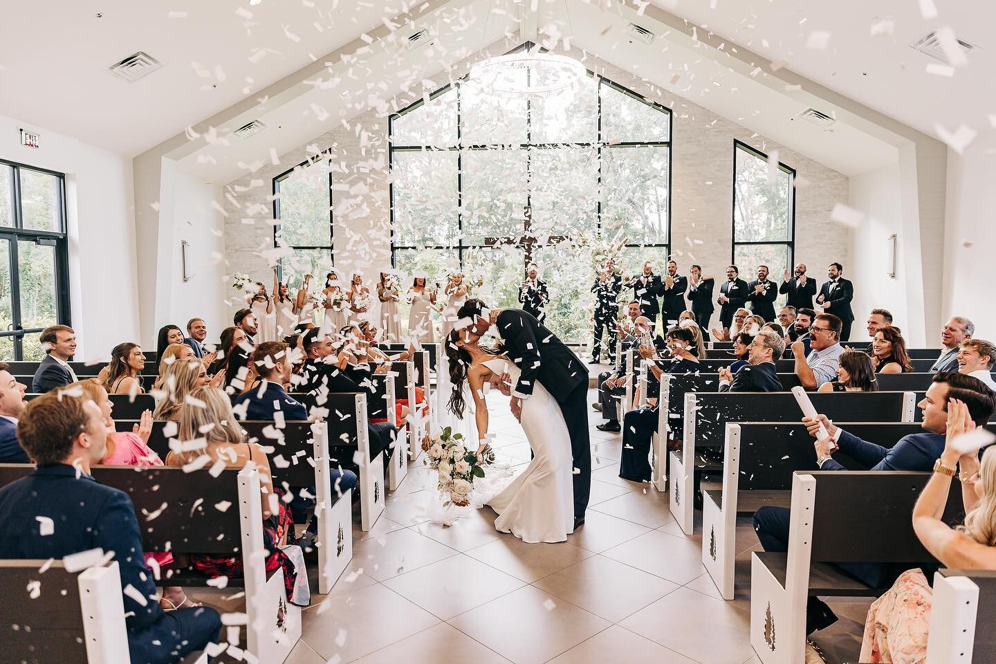 Chris &amp; Alex

What a fun confetti ending to an unforgettable ceremony @theluminairevenue with our incredible officiant Devin 🎊

Chris and Alex are a first class couple who perfectly designed a first class wedding. Such a beautiful celebration!