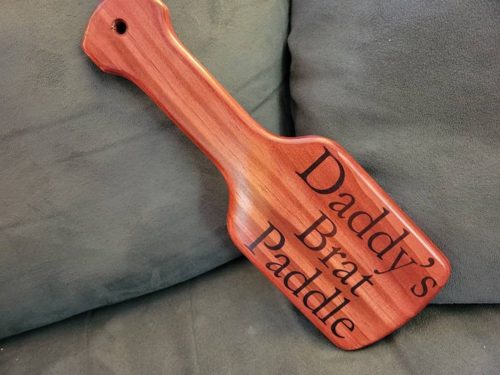Personalized Spanking Paddle. 12-18x4 — Serenity Theory