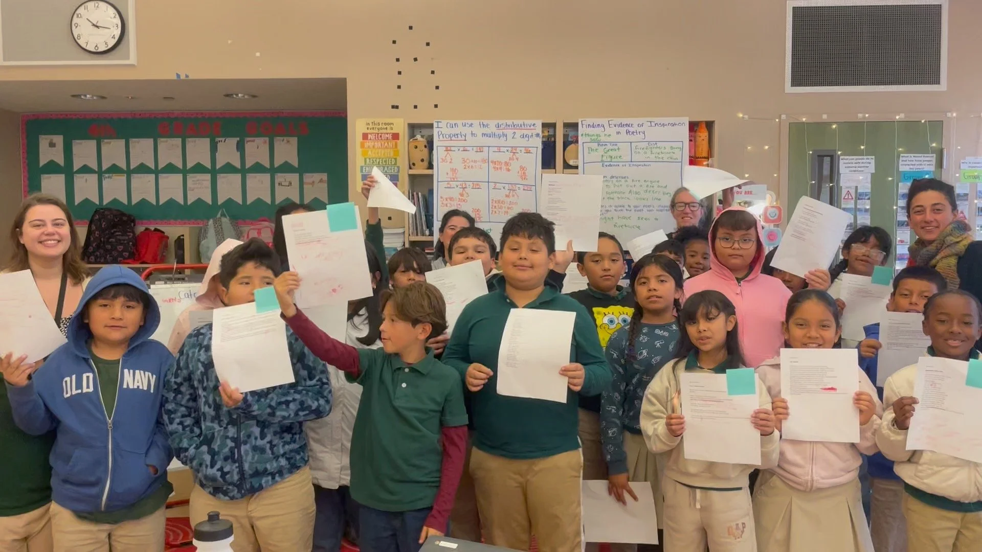 Chapter 510 launched our pilot poetry program in partnership with Ousd!