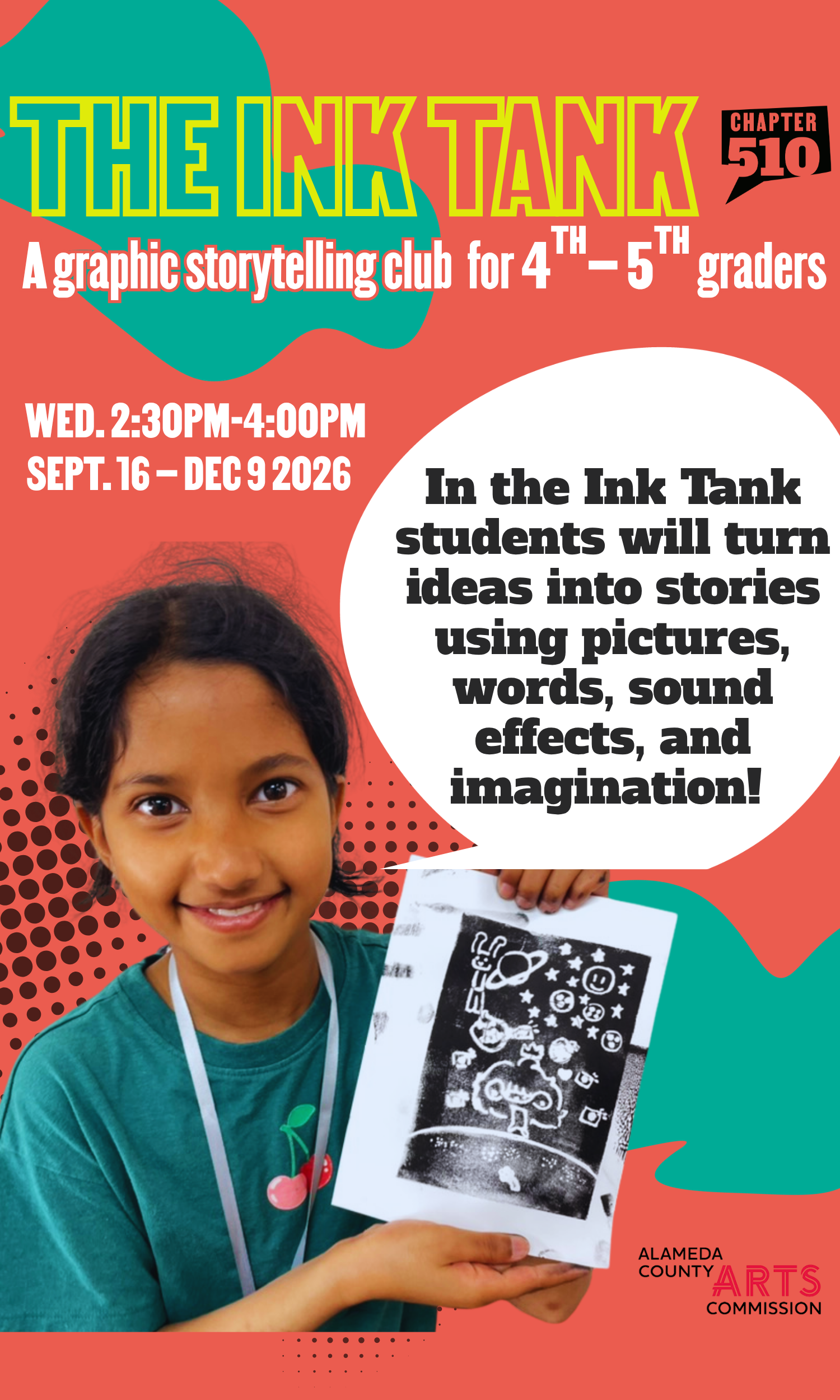 The Ink Tank: A Graphic Storytelling Club for 4th-5th graders