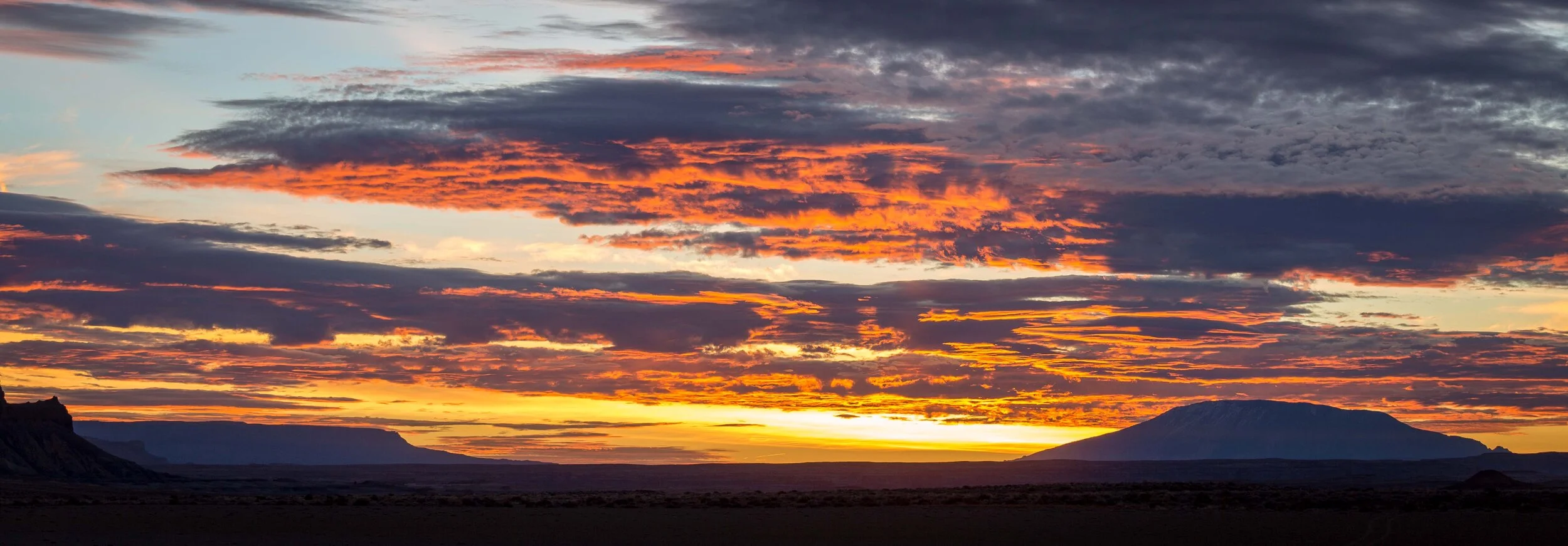 Incredible sunrise from southern Utah
