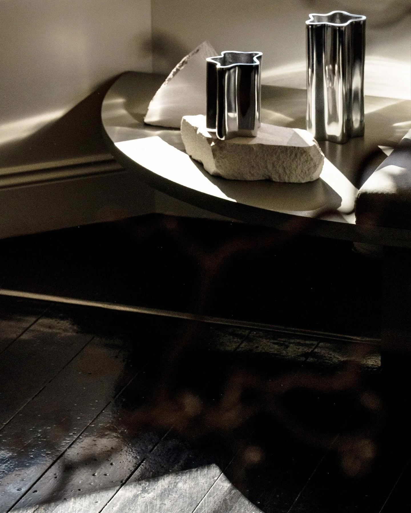 Enough Studio, our minimal sanctuary to linger, sip tea, unwind, and leave feeling renewed.