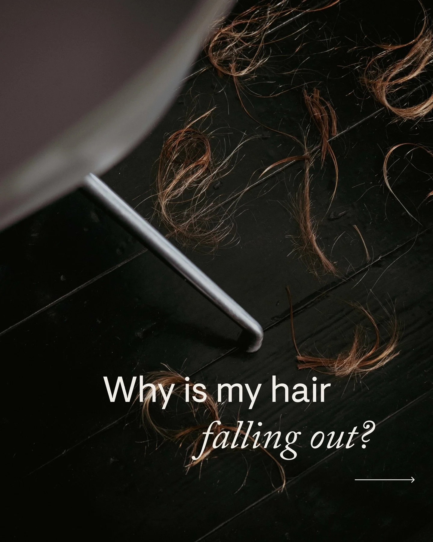 Noticing more hair than usual on your brush or in the shower can feel confronting.

If you&rsquo;ve been wondering why this is happening, you&rsquo;re not alone and often, it&rsquo;s your body asking for a little more attention.

At Enough, we see ha