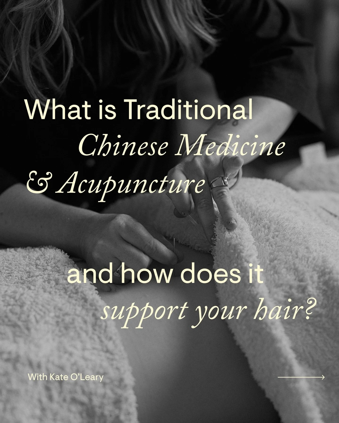 Looking for ways to support your hair beyond the latest product or supplement?

We spoke with Kate O&rsquo;Leary, our in-house acupuncturist, to explore how Traditional Chinese Medicine and acupuncture can support hair health from a deeper, more holi