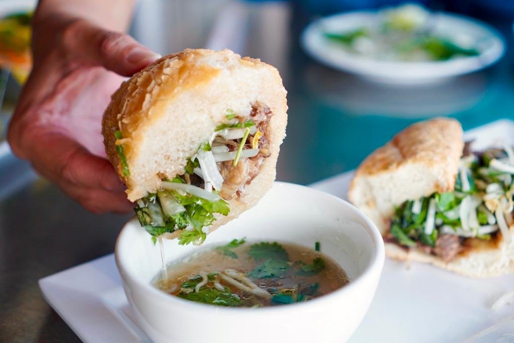   Pho-rench Dip Bánh Mì    Photo courtesy of Shank &amp; Bone  