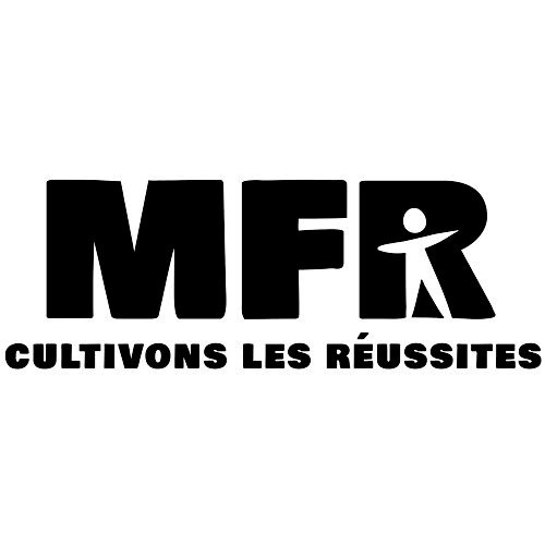 Logo avec le texte 'MFR' et 'Cultivons les réussites' en dessous