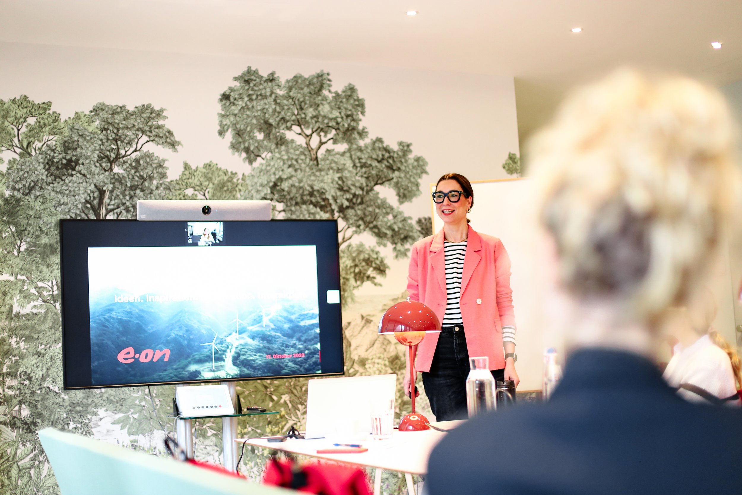 Stefanie Heiserowski im Workshop mit E.ON