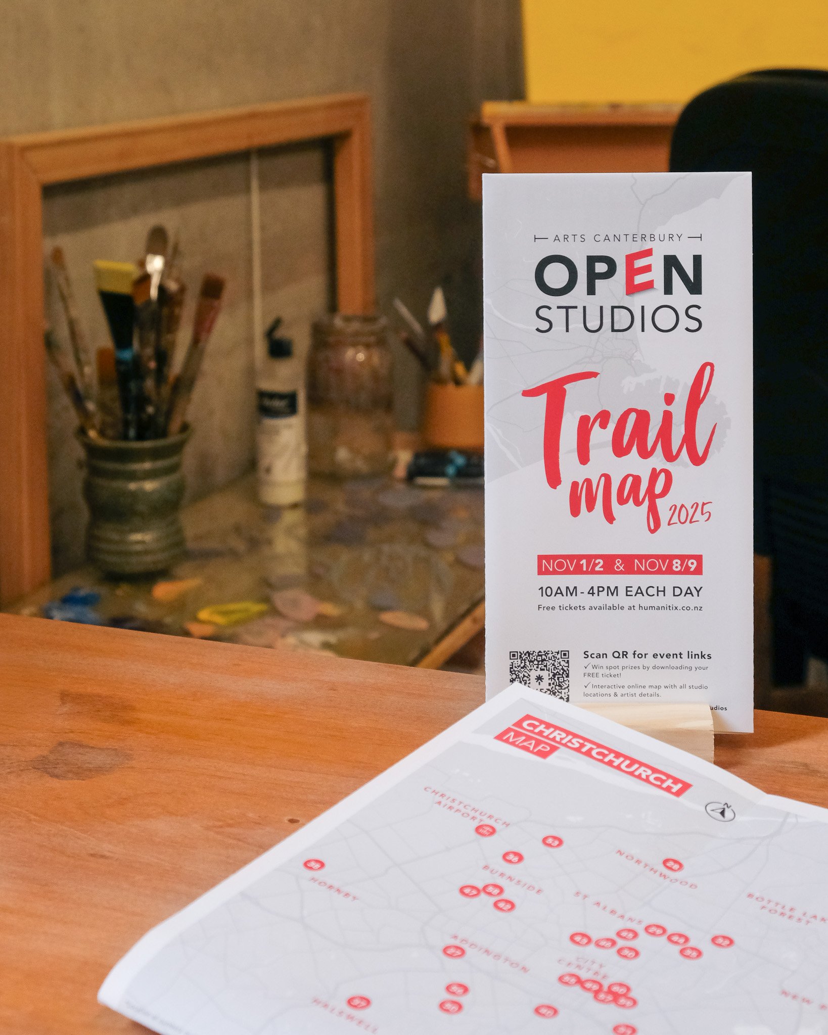 👉OPEN STUDIOS with Arts Canterbury - come explore the creative side of Canterbury and meet the artists in their workspaces! With more than 50 locations in Christchurch alone! 

🗓️ 1&ndash;2 Nov &amp; 8&ndash;9 Nov (Saturdays &amp; Sundays)
🕙 10am&