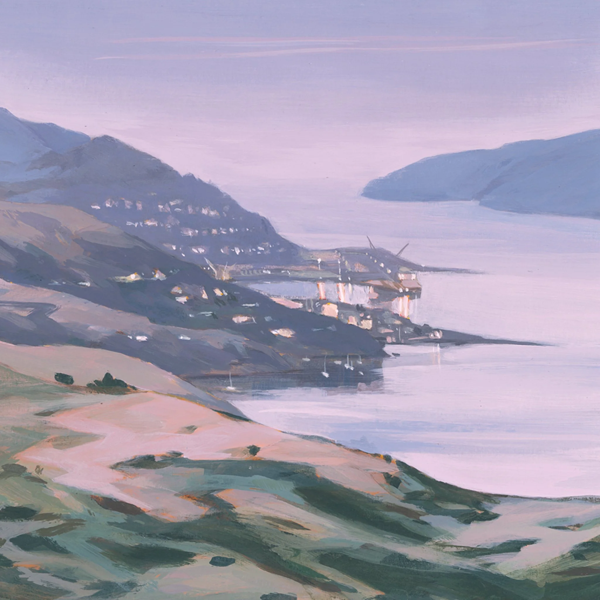 LyttletonHarbour_Dusk_NewZealand_OriginalArt_Print_ContemporaryLandscapeArtist_KatStefanova_detail.jpg
