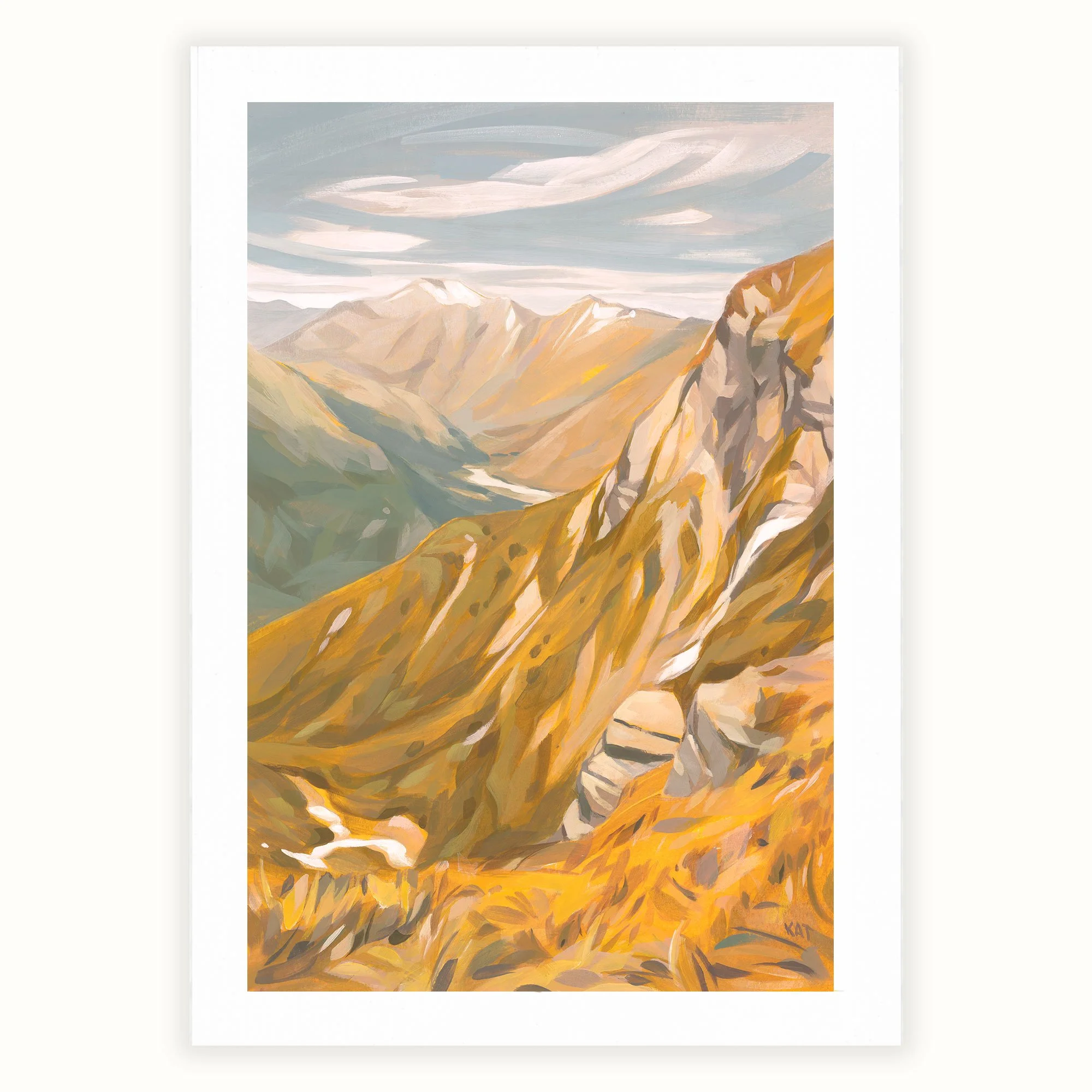 Cascade Saddle 42cm x 29.7cm