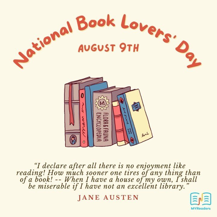 Happy National Book Lovers&rsquo; Day to all bibliophiles out there! 📖✨

In honour of this day, here is a little insight as to why we celebrate Book Lovers' Day every year! 

Here at MYReaders, we emphasise the importance of literacy as a fundamenta