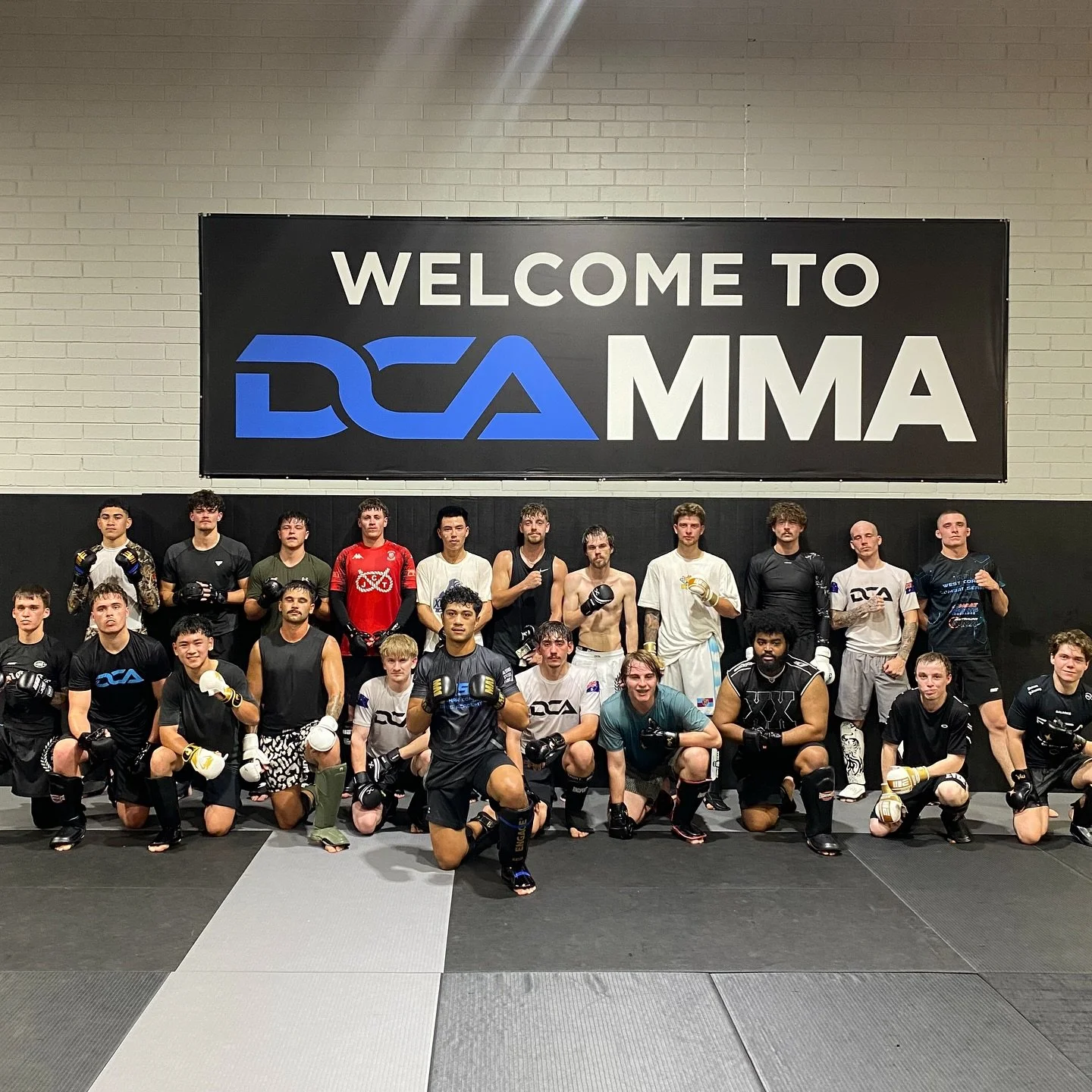 Rhyme Loto bringing 50+ fights worth of striking experience into the room &mdash; perfect way to sharpen the weapons to start the week.