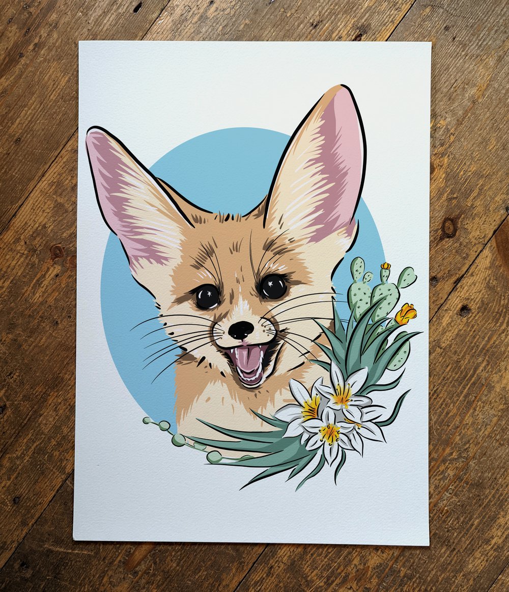 Fennec Fox - Print