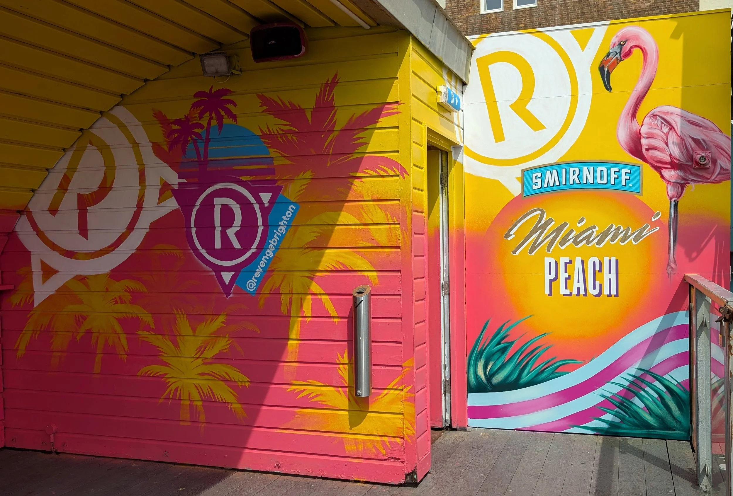 Revenge brighton rooftop for Diageo Smirnoff