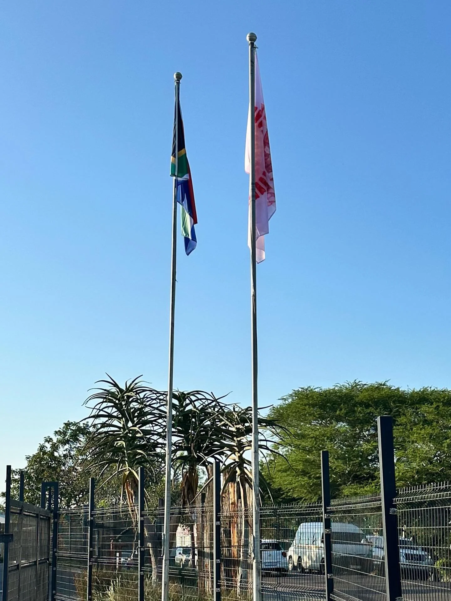Have you spotted the love in our flag yet? 👀❤️
A Valentine&rsquo;s touch&mdash;because loving South Africa will always be in style 🇿🇦

Bonus question: How many of our tenants have hearts in their logo?