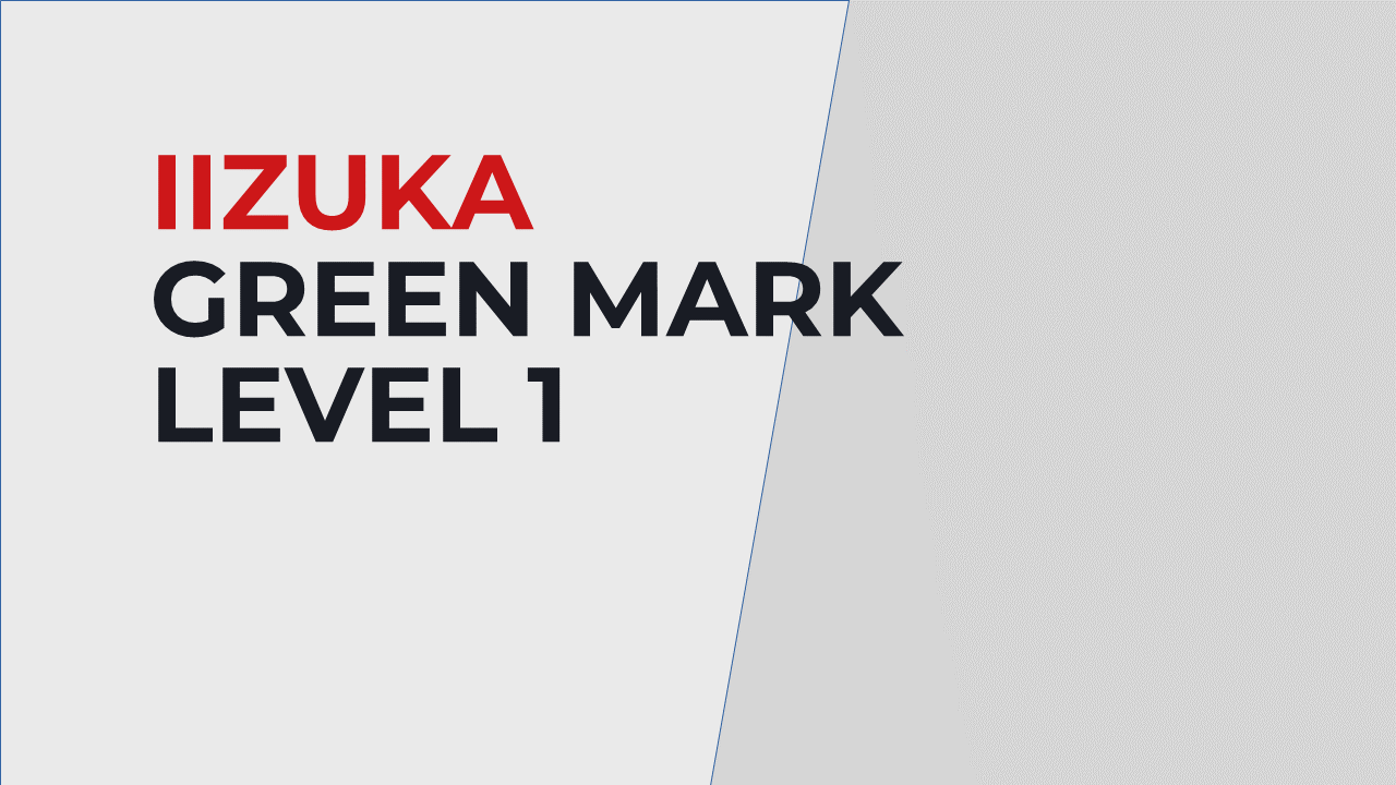 GREEN MARK LEVEL 1
