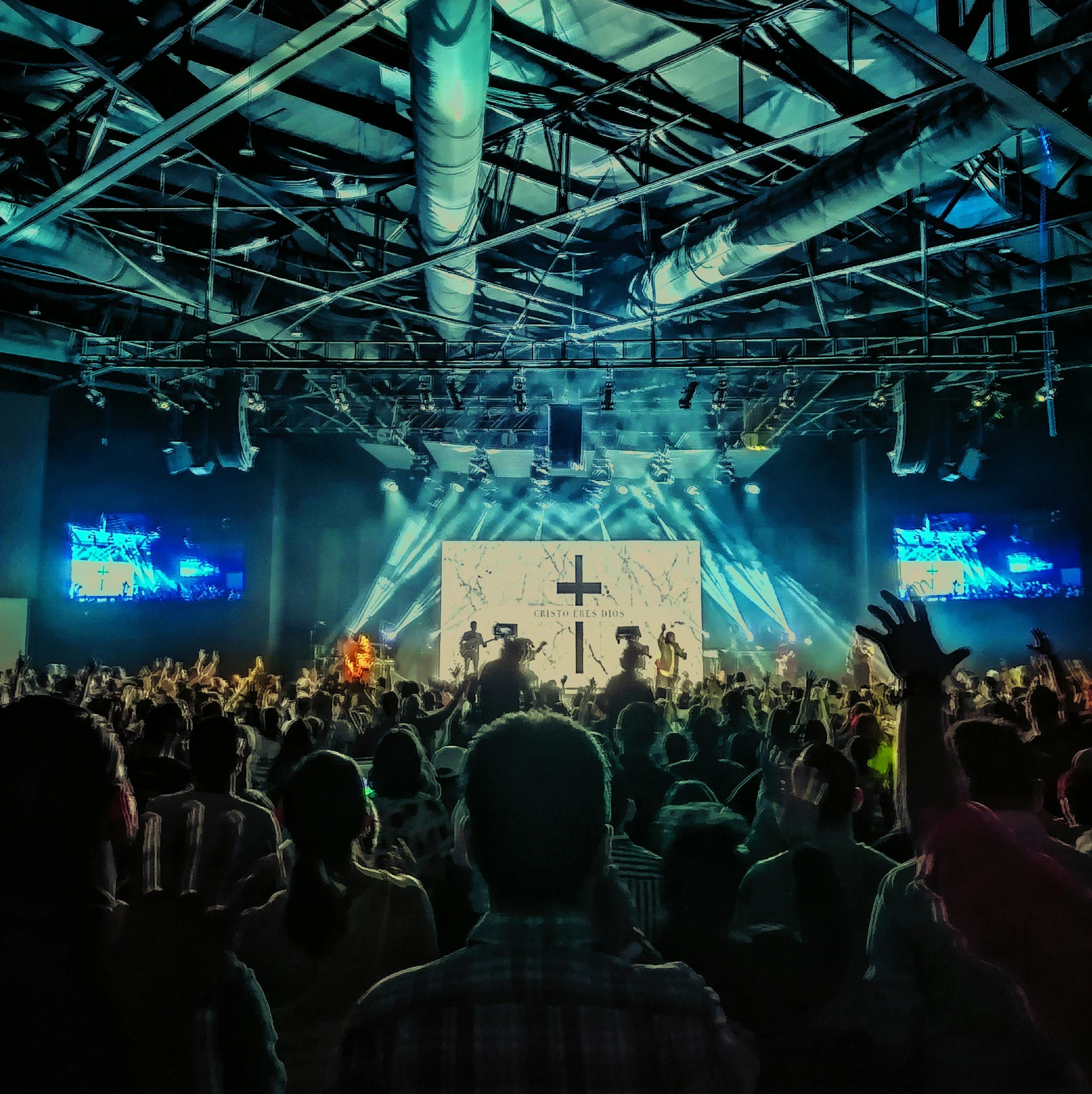 Oh… A Mega Church