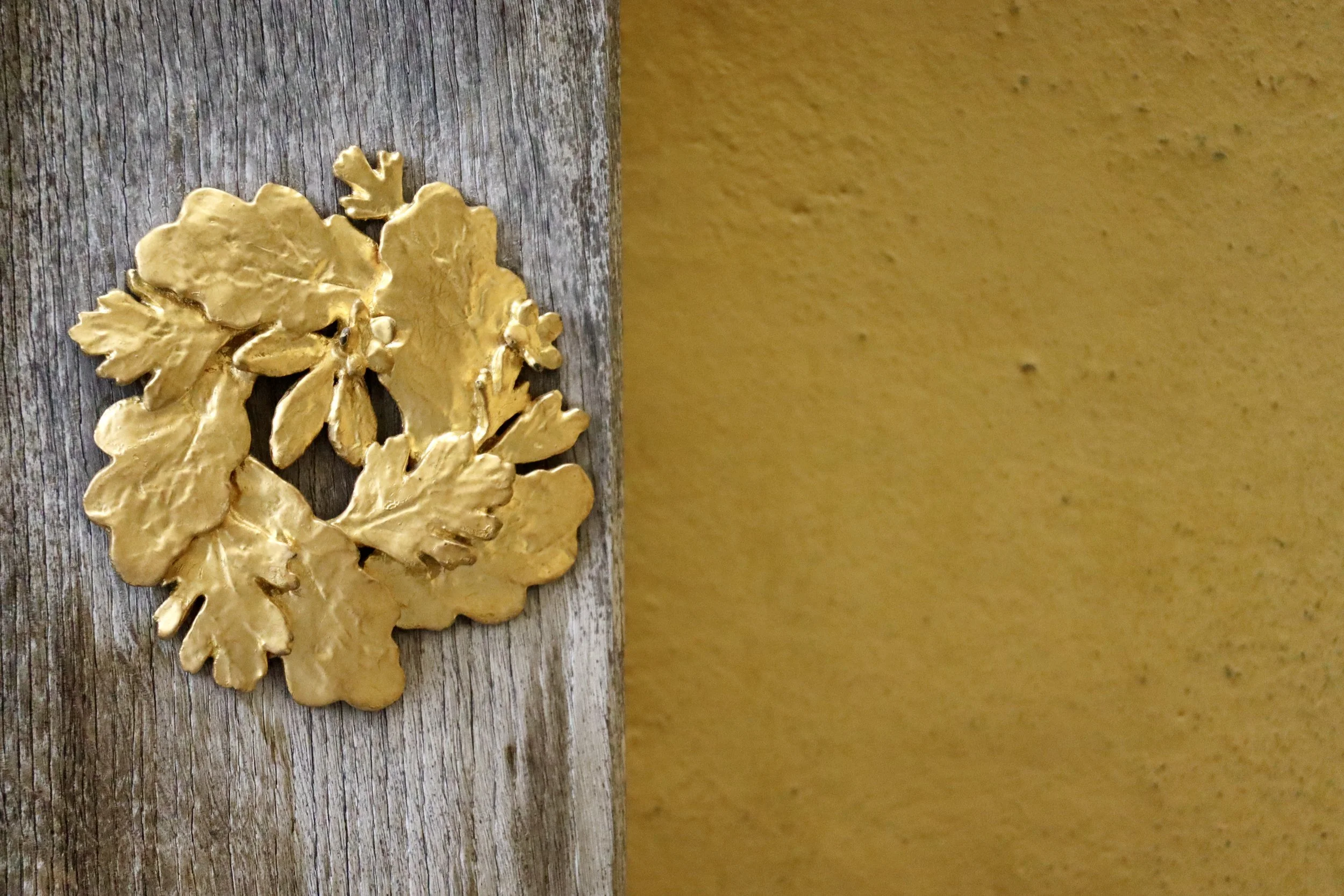 One tiny portion of an English door near Buckingham Palace.