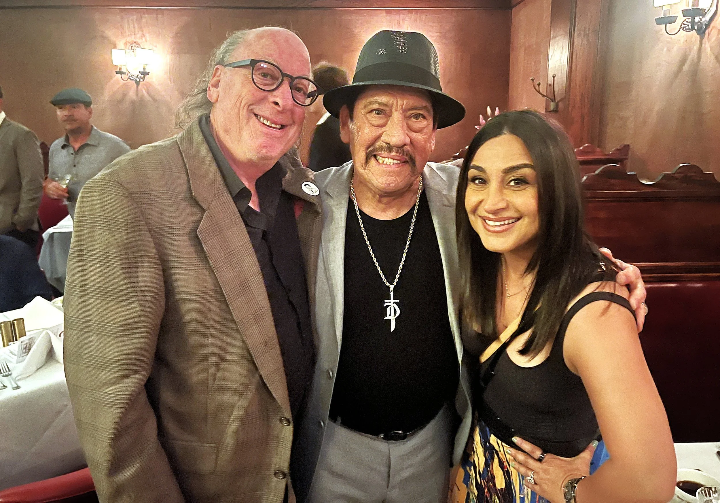 With Danny Trejo