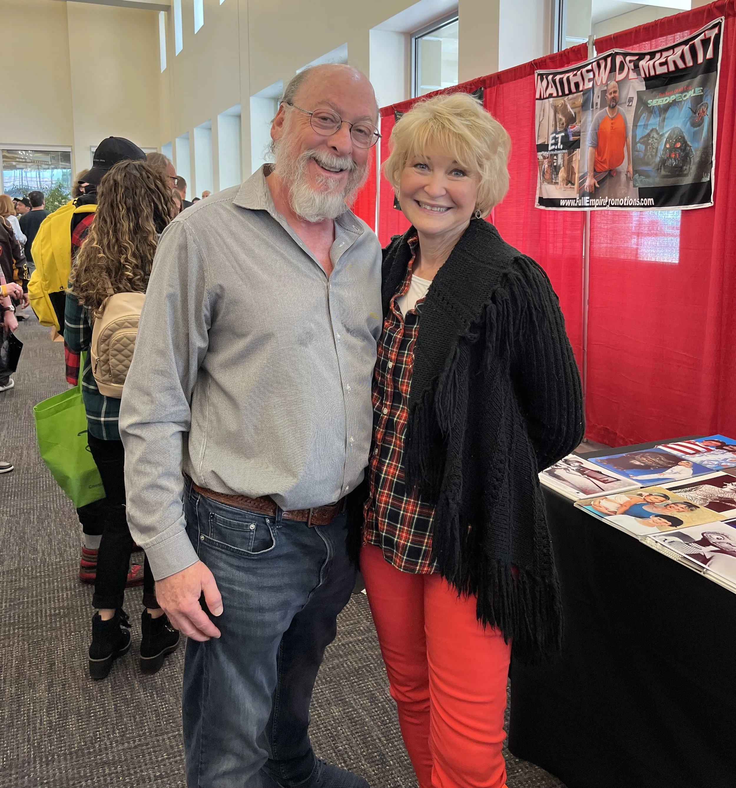 With Dee Wallace